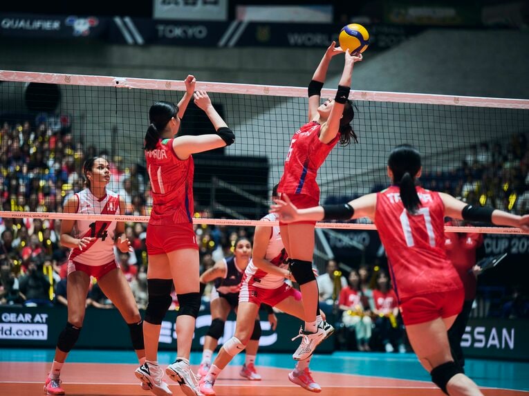 関菜々巳／FIVBパリ五輪予選　©︎Yuki Suenaga