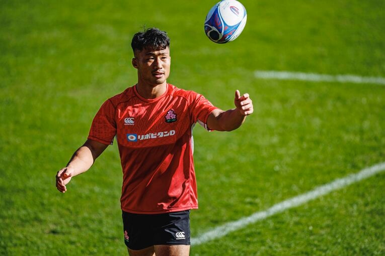 長田智希（2023年ラグビーW杯・練習日）　©︎Kiichi Matsumoto