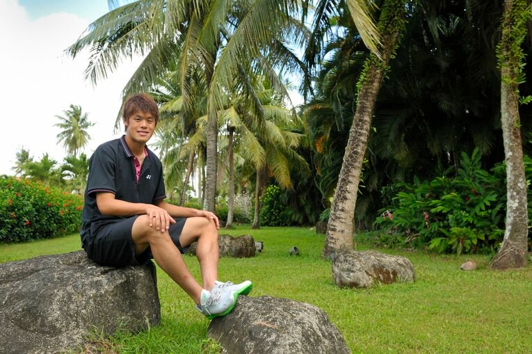 9年前のグアムキャンプにて　©︎Takuya Sugiyama