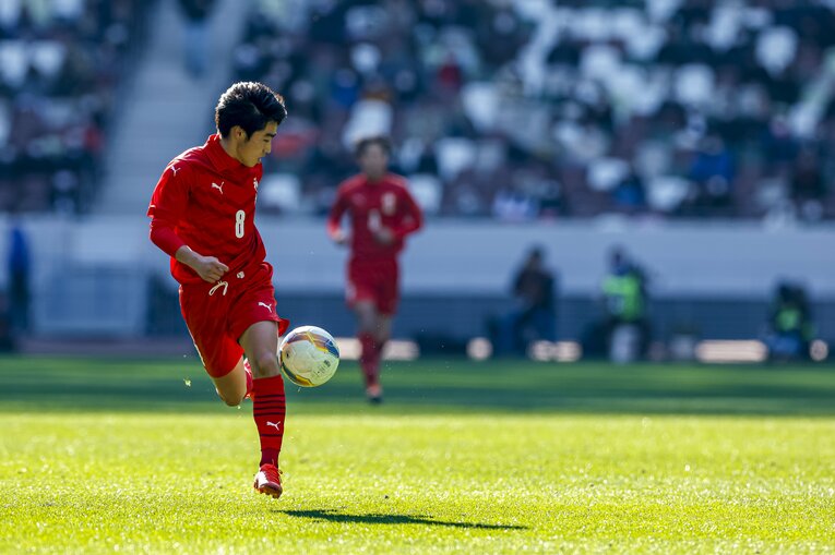 神村学園・高橋修斗（2年）　©︎Kiichi Matsumoto