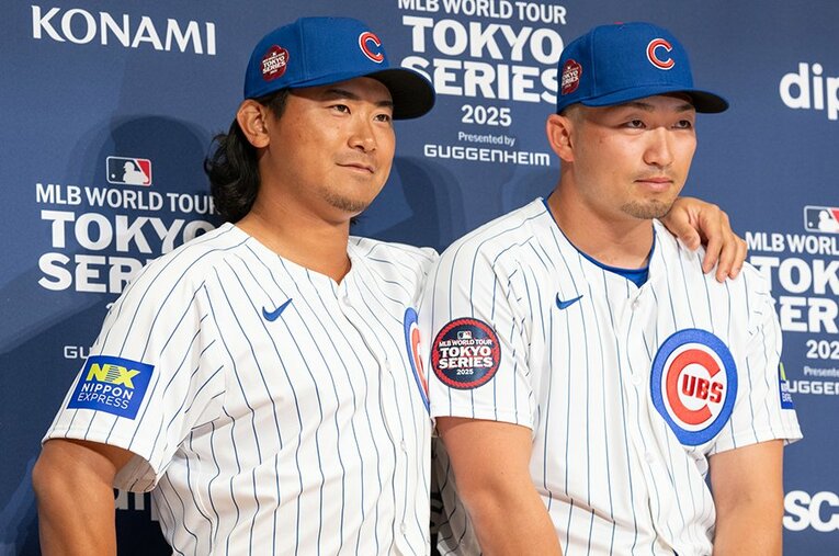 カブスの主力として欠かせない存在の鈴木誠也と今永昇太。2人の2025年成績予想をすると……。 ／ photograph by Nanae Suzuki