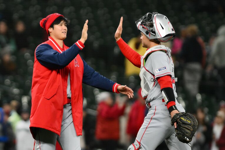 今季加入のオホッピー（右）との相性も上々だ　©︎JIJI PRESS