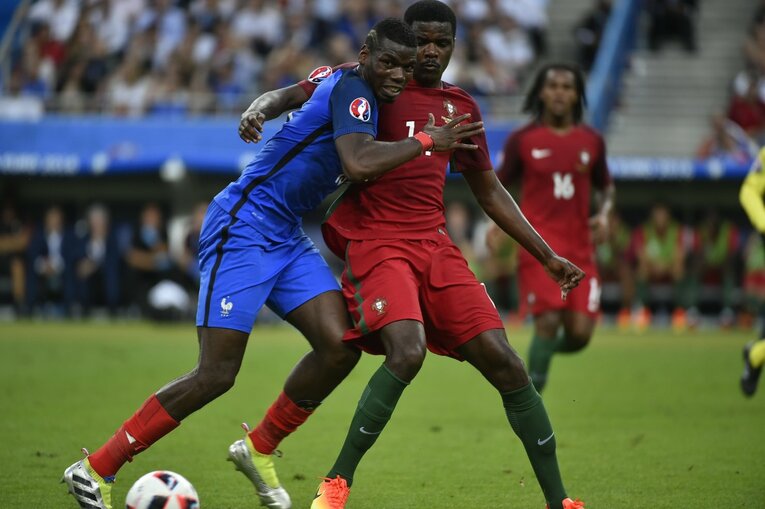 EURO2016でのポグバ　©Takuya Sugiyama