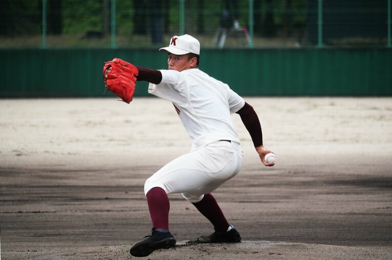 甲子園には辿り着けなかったが、中学時代の評判そのまま成長を続ける森木大智（高知）。他にも聖地と縁がなかった逸材はゴロゴロいる ／ photograph by PABB-lab.