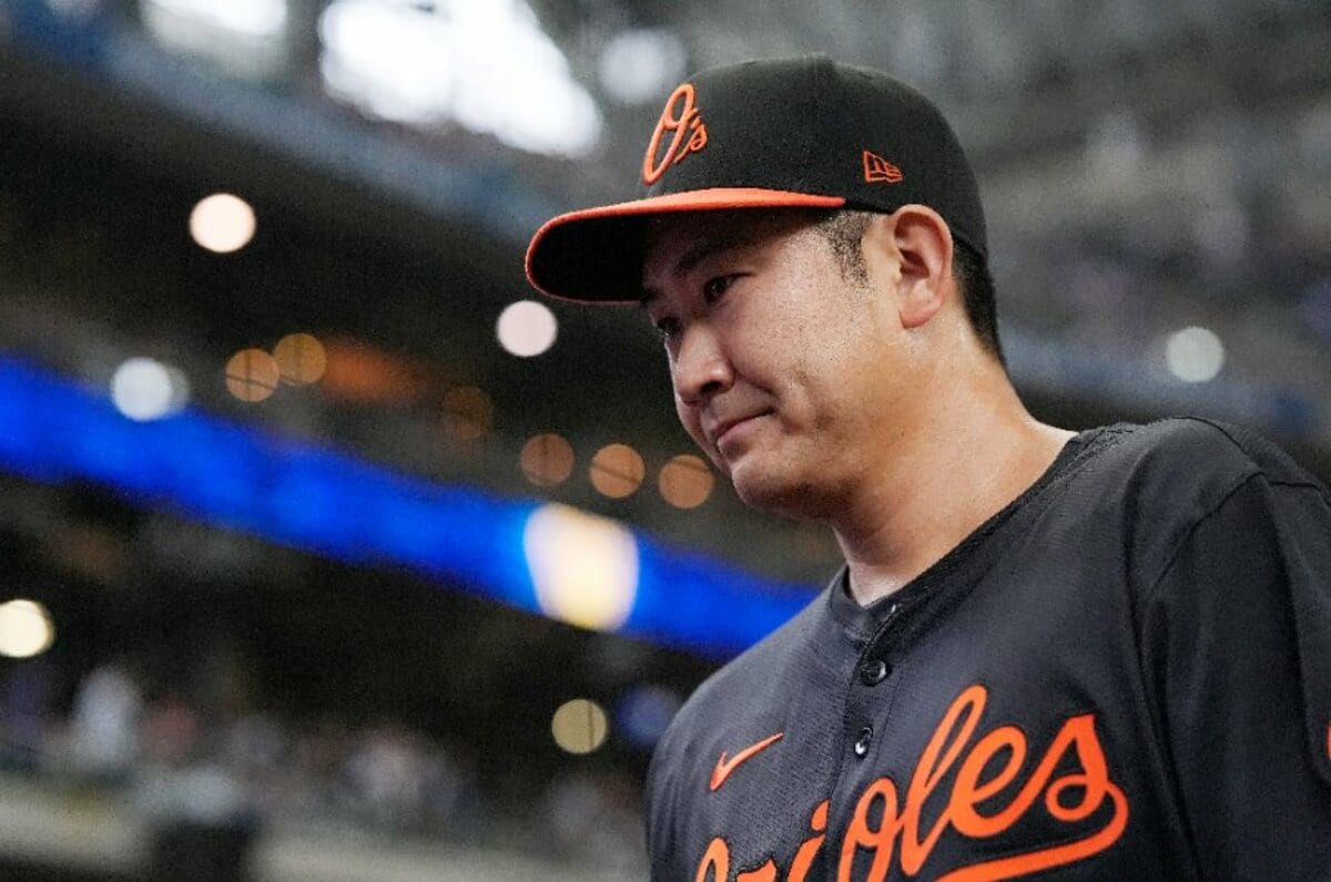 激レア MLB ジェフハミルトン オリオールズ 菅野智之 スタジャン 本革