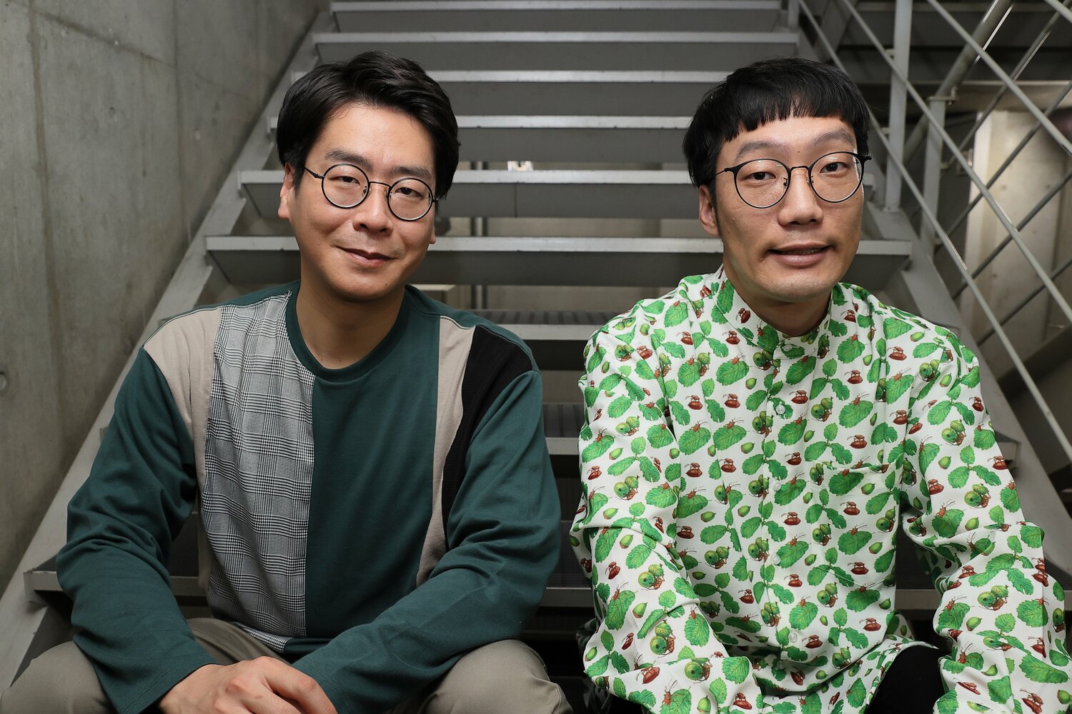 結成11年で初のM-1決勝だった男性ブランコ。浦井のりひろ（ツッコミ担当、写真左）と平井まさあき（ボケ担当）