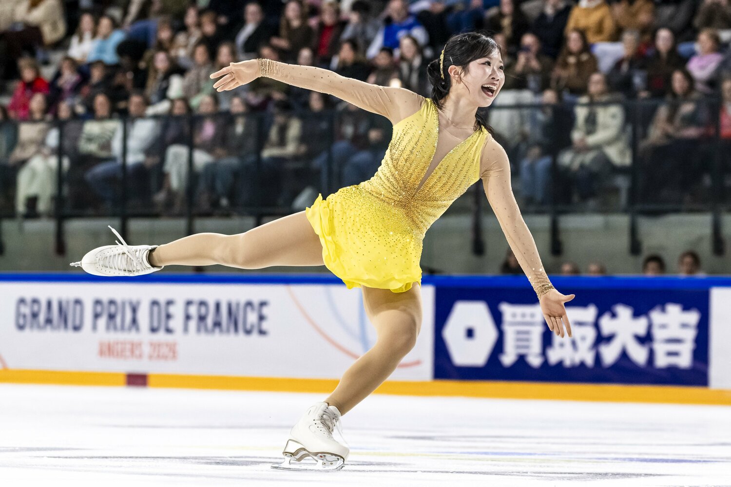 SP3位からの逆転優勝となったフリーの演技 ©Getty Images