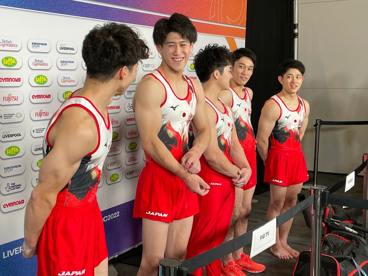 橋本ら男子メンバーも伸び盛りだ　©Ryota Hasebe