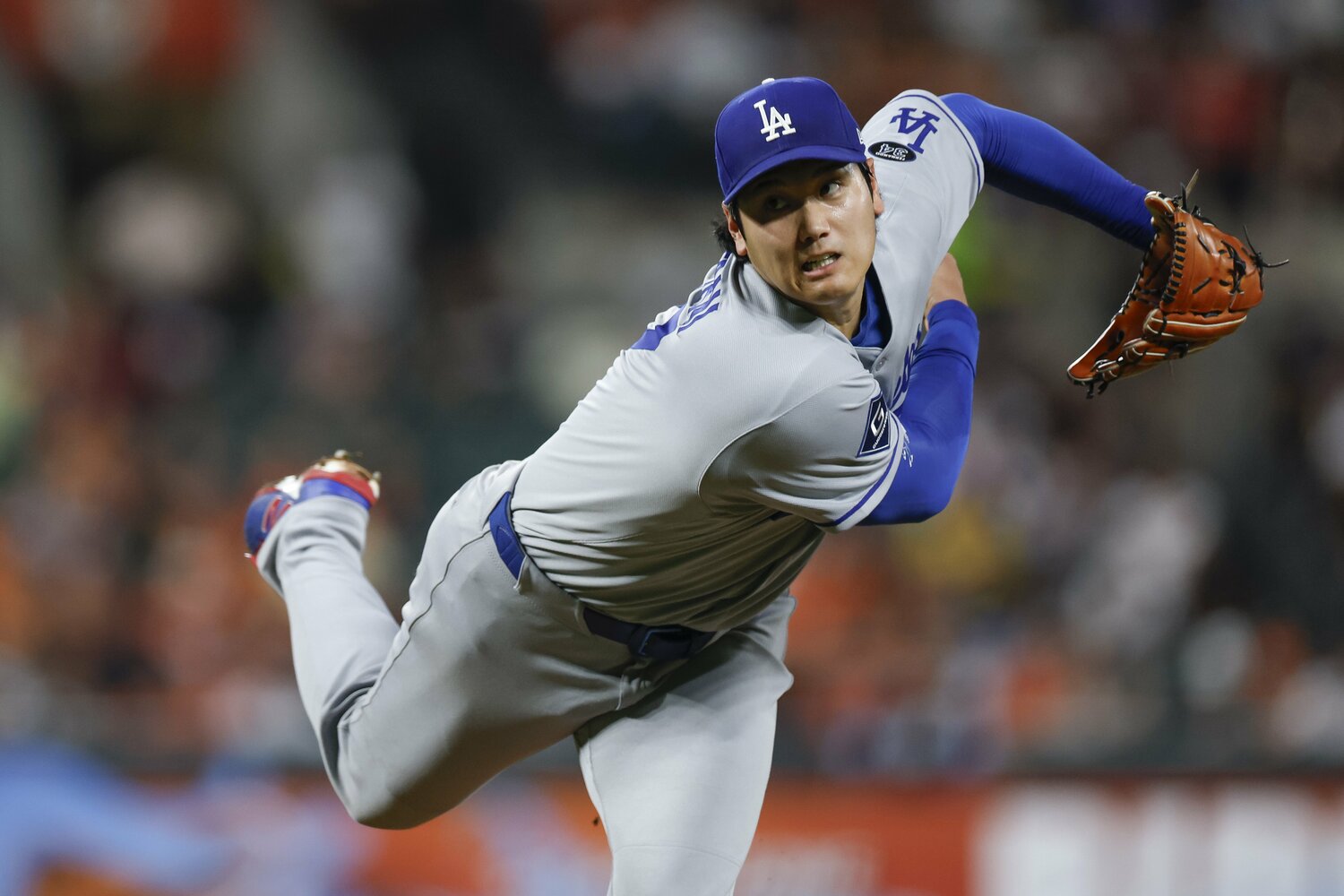 安定感を欠くドジャースのブルペン陣。ポストシーズンでは守護神・大谷が見られるかもしれない　©︎Getty Images