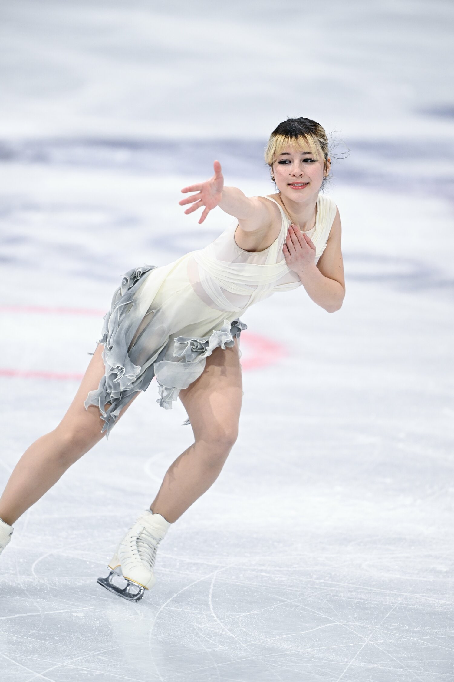 2位となったアリサ・リュウの演技もミスのないものだった　©Asami Enomoto／JMPA