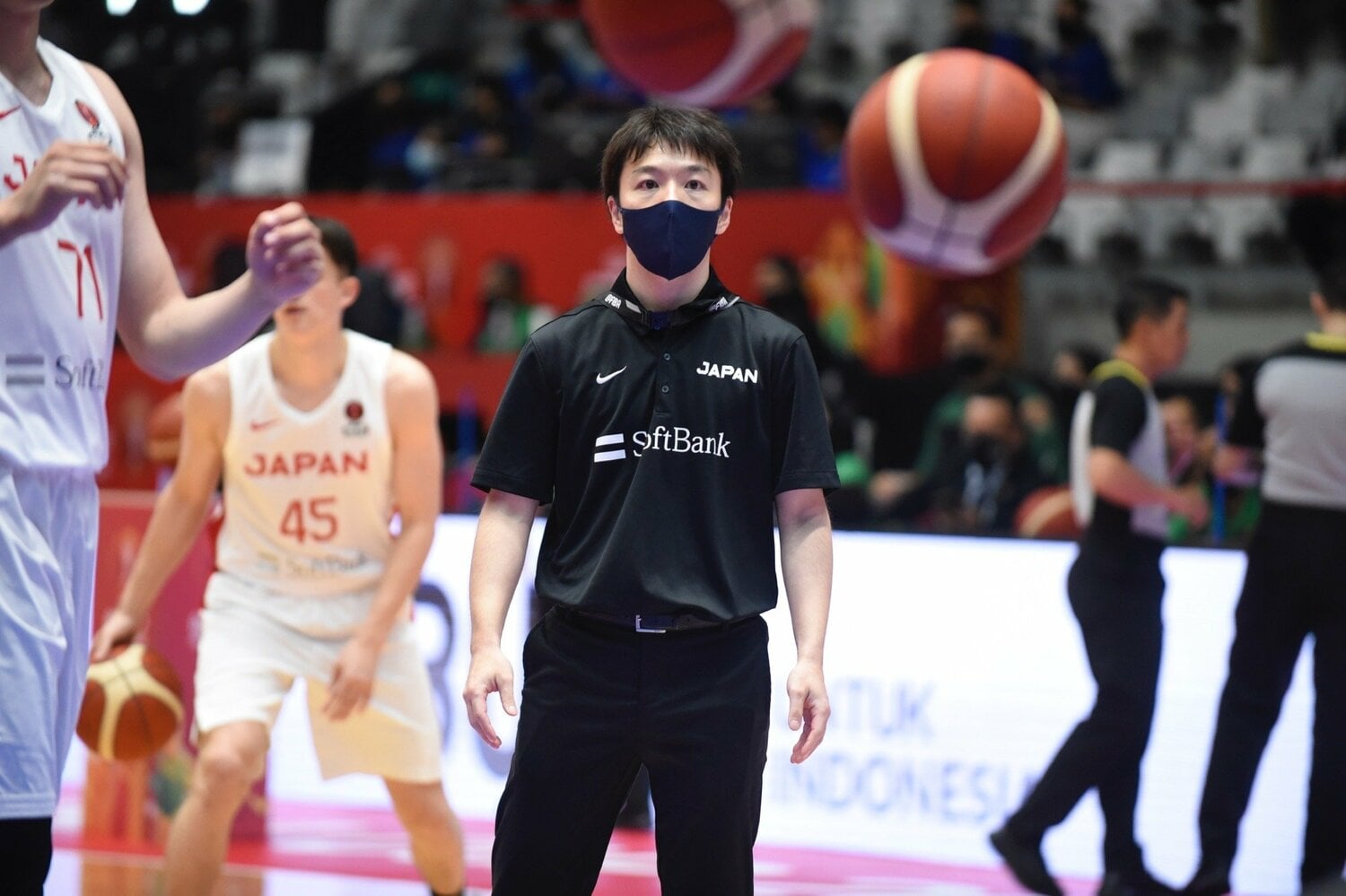 日本バスケットボール協会テクニカルハウス部会長・冨山晋司　©︎JBA