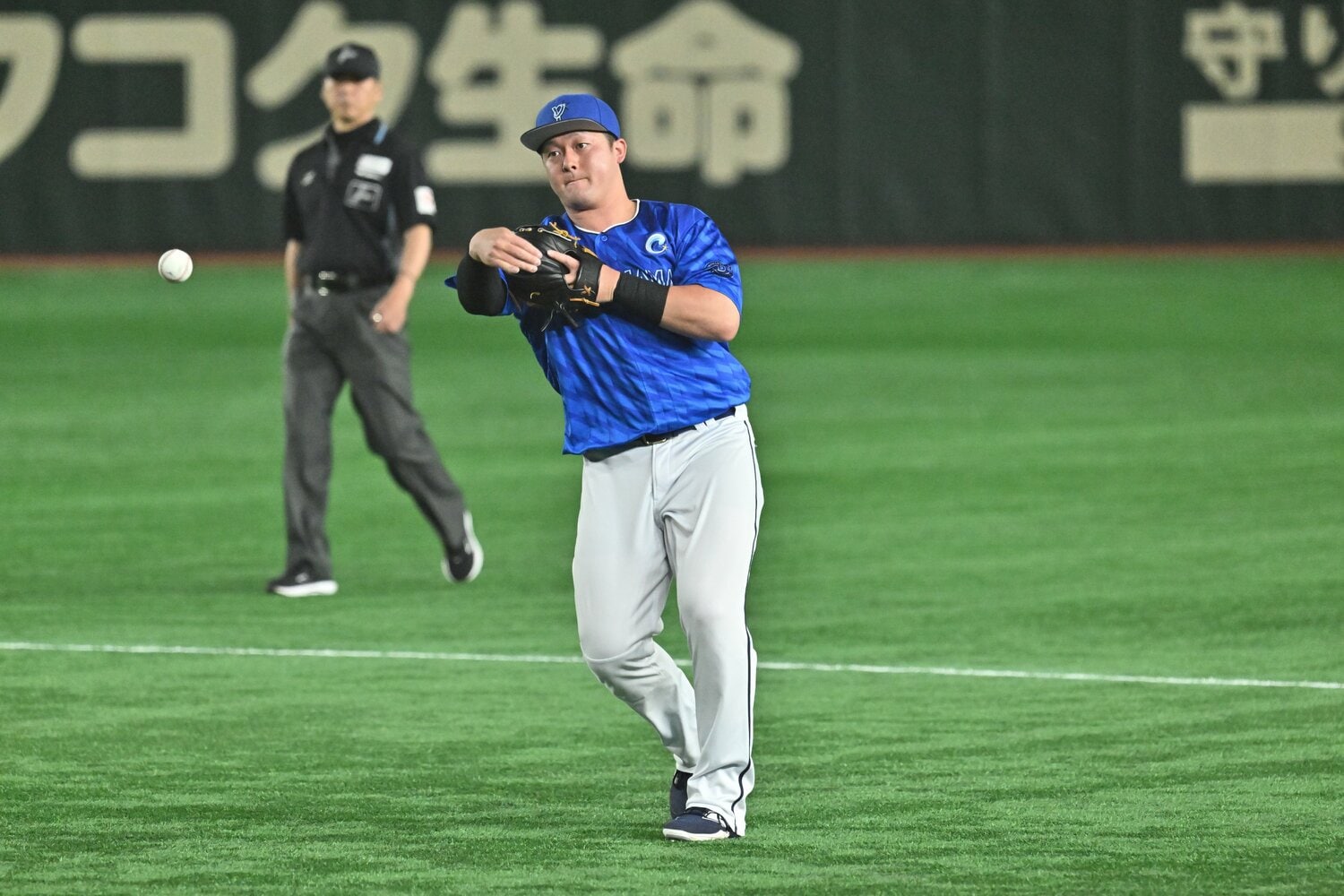 キャプテンの重責を担いながらハイレベルな個人成績を出しつづけている牧　©Hideki Sugiyama