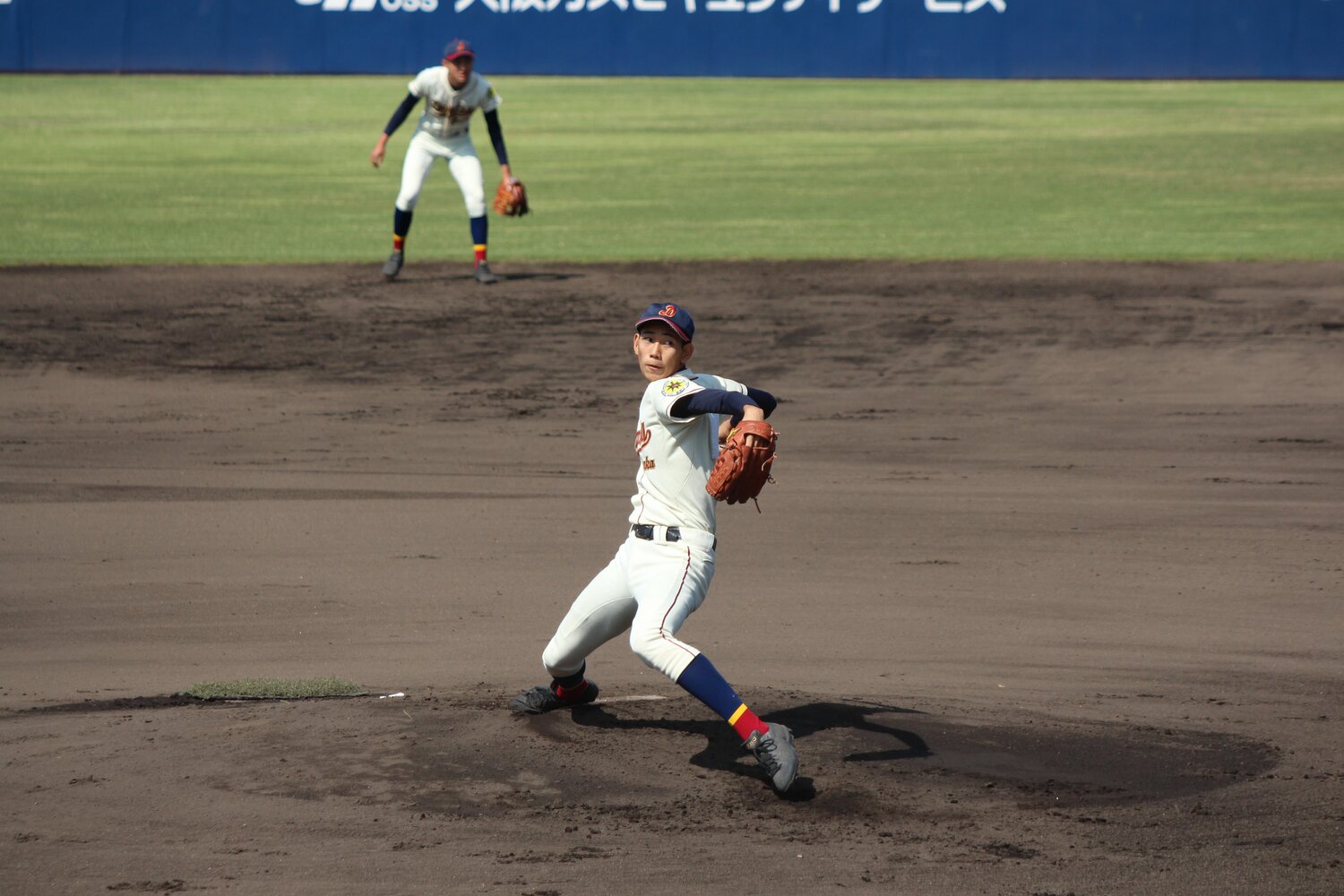 大阪電通大・的場吏玖（3年）©Fumi Sawai