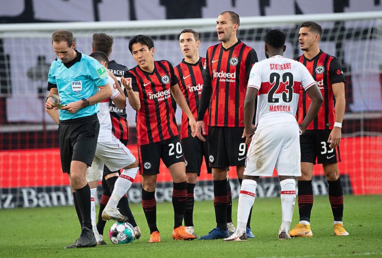 今もなおフランクフルトの主力である長谷部©Getty Images