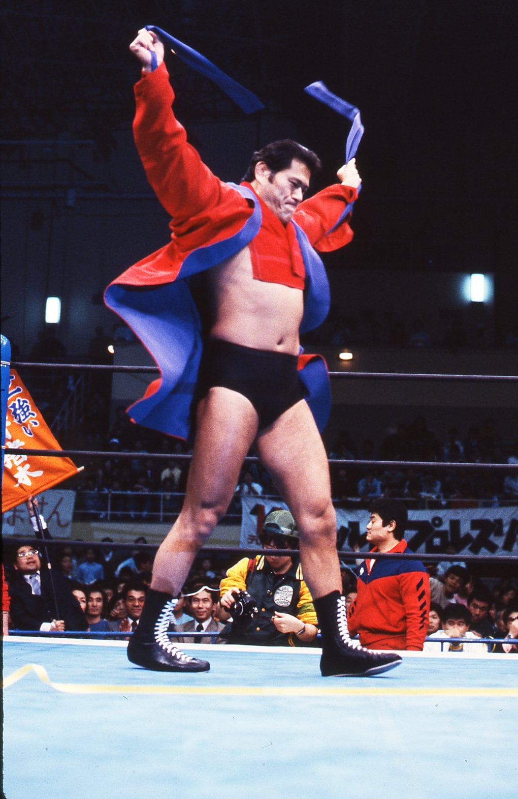 1980年頃のアントニオ猪木　©AFLO