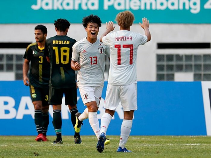 森保U-21、過密日程でも快進撃。自主性重視の西野流に似てる？＜Number Web＞ photograph by AFLO