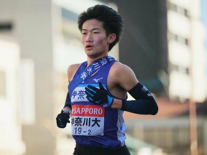 “速さと強さ”を発揮できるか…9年ぶりのシード権獲得へ向け、神奈川大学のエース・宮本陽叶が4度出場の箱根駅伝予選会で得た経験値＜Number Web＞ photograph by Yuki Suenaga
