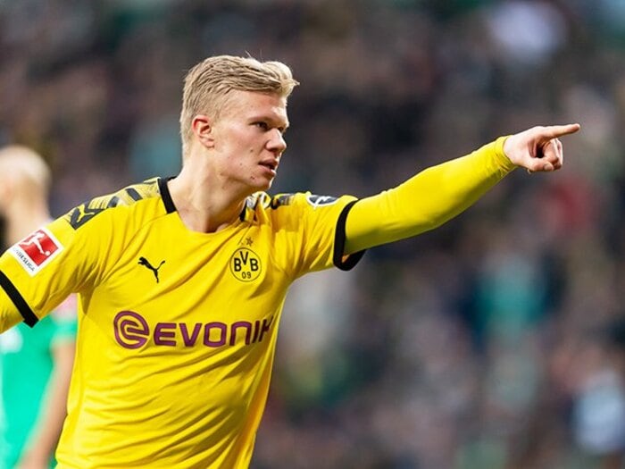 19歳ハーランドに今、世界が時めく。ザルツブルクで磨いた決定力の秘密。＜Number Web＞ photograph by Getty Images