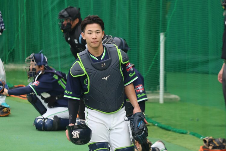 練習試合で初の4番に抜擢…“捕手と野手の二刀流”ヤクルト《2020年ドラ3