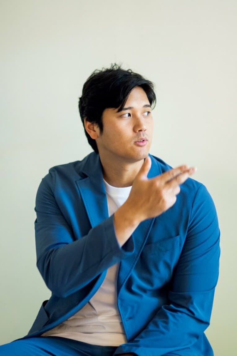 実戦でのリハビリ登板を決めた経緯と理由を語る大谷翔平　©︎Nanae Suzuki