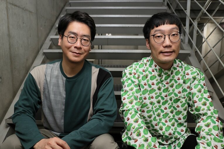 結成11年で初のM-1決勝だった男性ブランコ。浦井のりひろ（ツッコミ担当、写真左）と平井まさあき（ボケ担当）