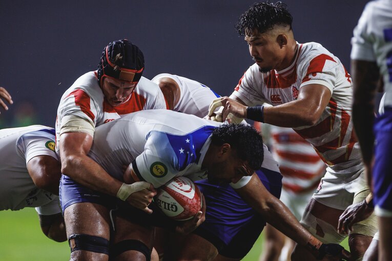 LOジェームス・ムーア、FL姫野和樹　©︎Kiichi Matsumoto