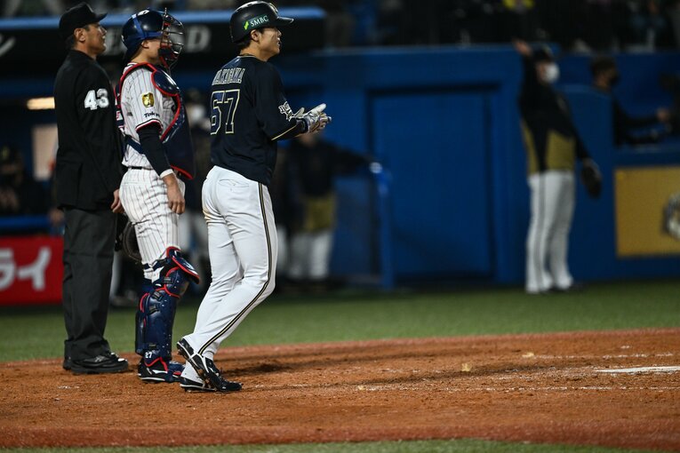 オリックス中川圭太（2022年日本シリーズ）©︎Nanae Suzuki