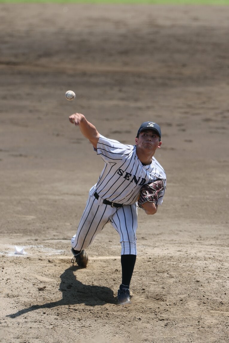 今年6月、大学ジャパン候補の合宿での佐藤幻瑛　©Shigeki Yamamoto