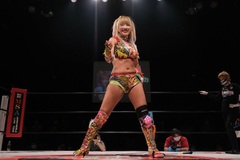 リングで見せる“華”はどのリングでも一級品だ