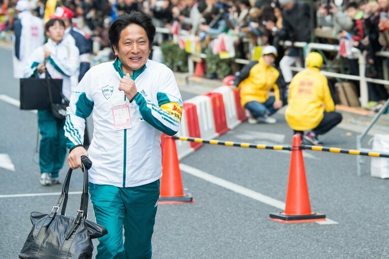 原晋監督（青学大）　©Sports Graphic Number