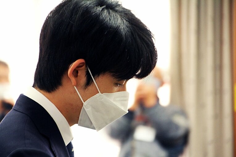 王将戦第1局前日の様子　©NumberWeb