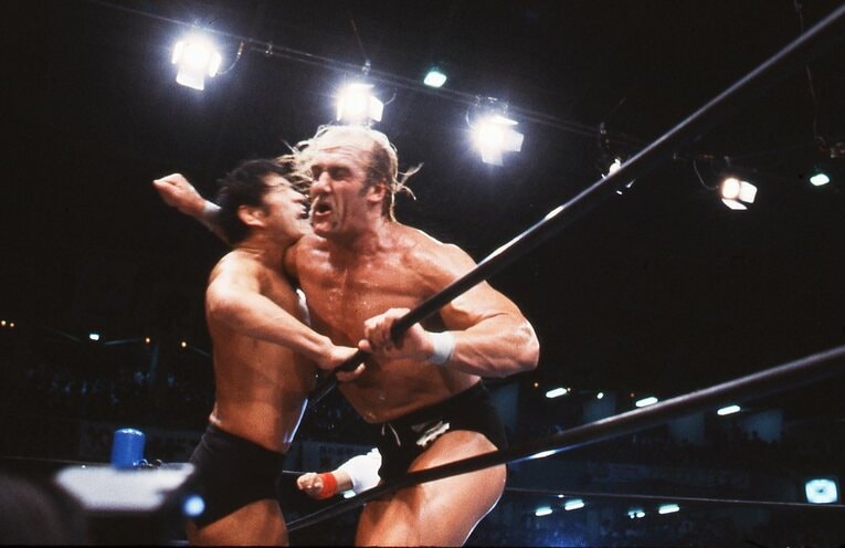 アントニオ猪木vsハルク・ホーガン ／ photograph by AFLO