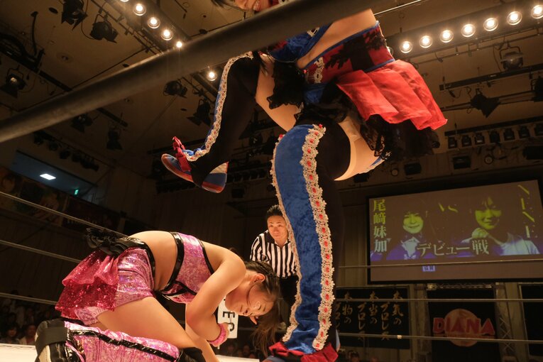 ディアナの“小学生レスラー”NENE　©Norihiro Hashimoto