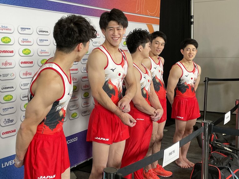 橋本ら男子メンバーも伸び盛りだ　©Ryota Hasebe