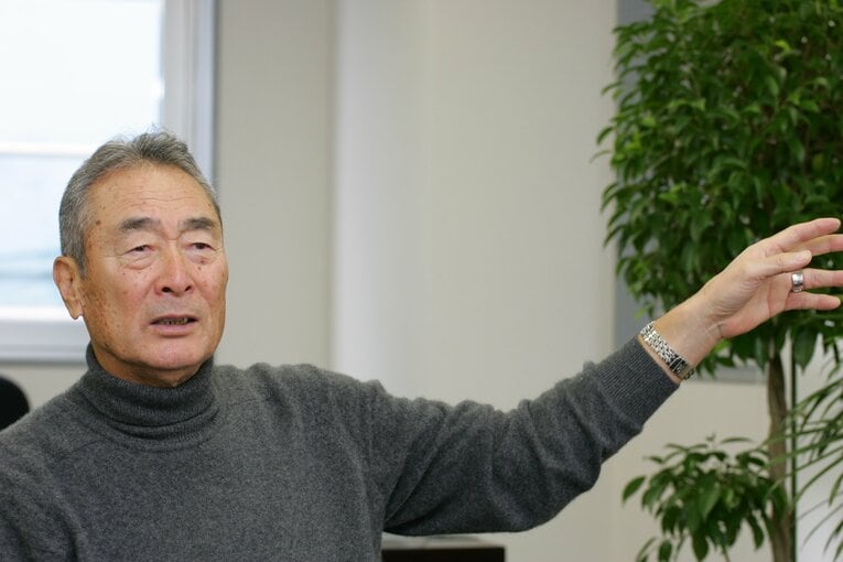 「400勝投手」金田正一。現役引退後はロッテで監督を務めた ©Toshiya Kondo