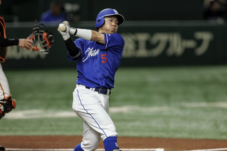 バットの変更も打撃の進化を後押しした　©︎Kiichi Matsumoto