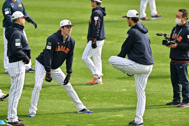 昨年のWBCではダルビッシュに質問を繰り返すなどMLBへの興味も示す　©Hideki Sugiyama
