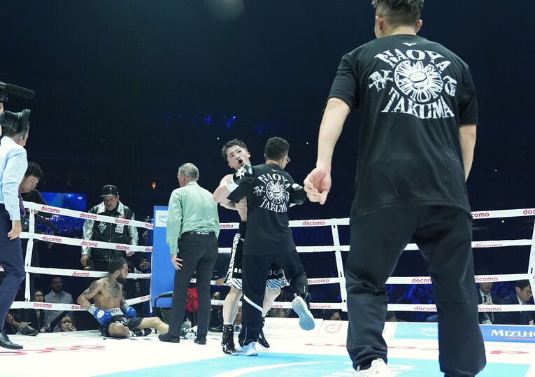 井上尚弥vs.ルイス・ネリ（2024年5月6日・東京ドーム）©Naoki Fukuda