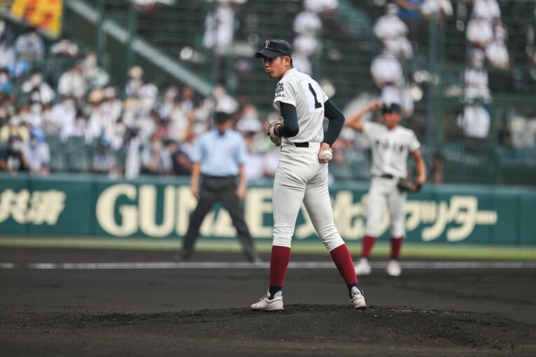 大阪桐蔭・川原　©Nanae Suzuki