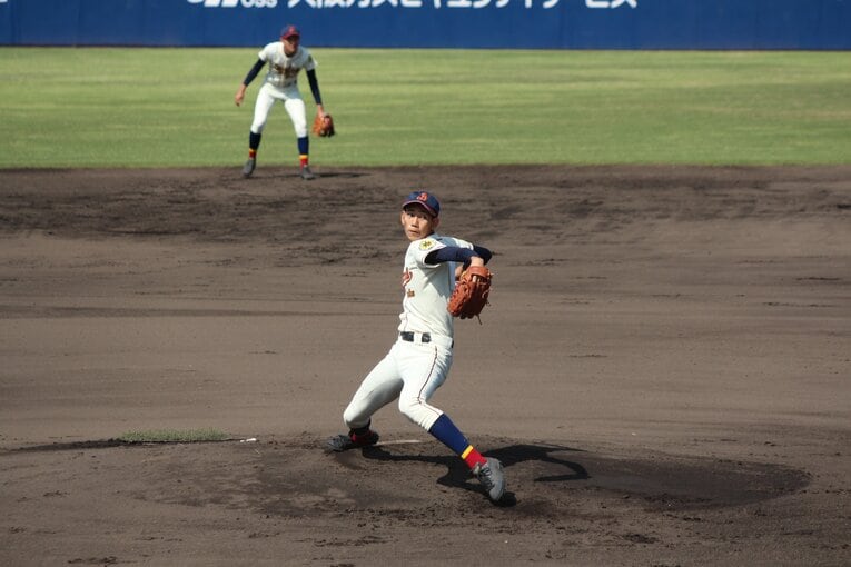 大阪電通大・的場吏玖（3年）©Fumi Sawai