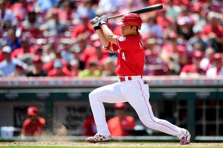 筒香のアメリカ→NPB復帰は、野手としてはレッズ→広島の秋山翔吾以来となる　©Getty Images