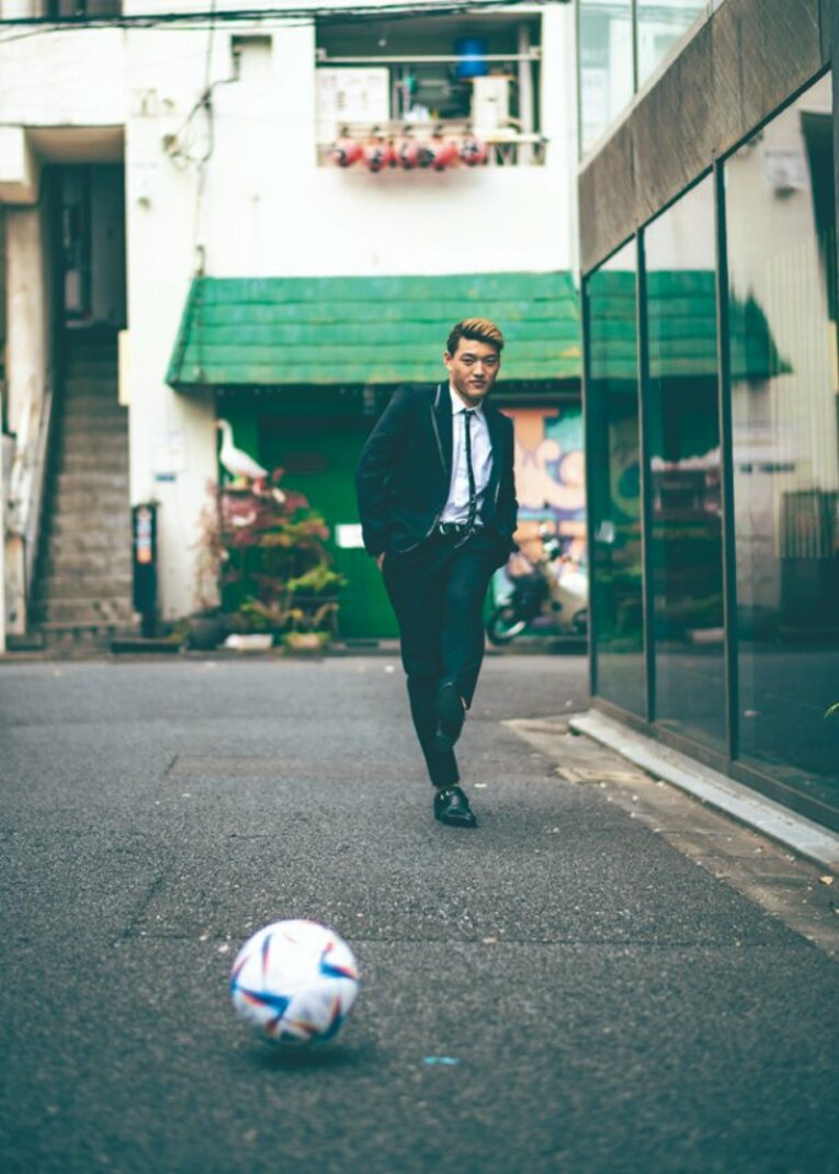 12月末、東京都内でNumberの独占インタビューに応じた　©Takuya Sugiyama