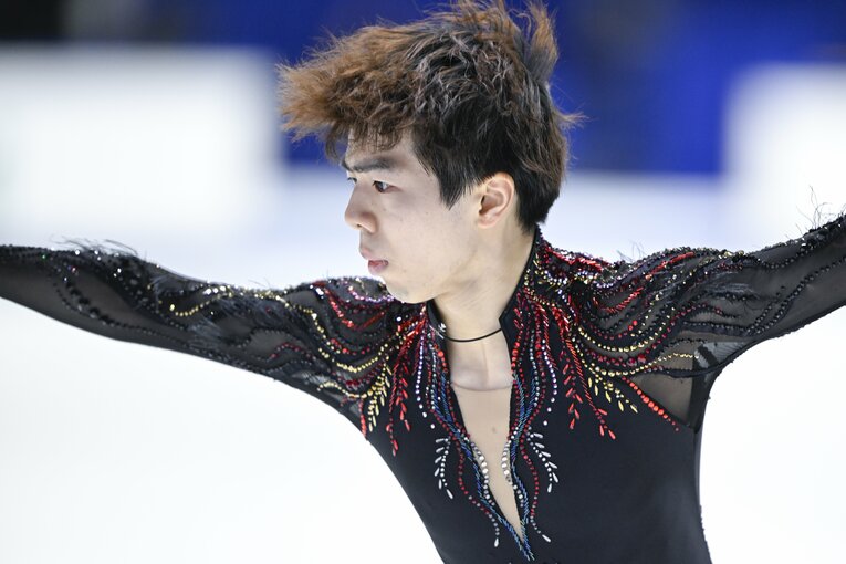 佐藤駿／NHK杯FSの演技　©️Asami Enomoto