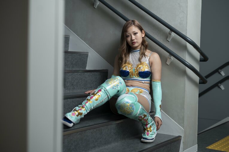 天咲光由「今は“素の自分”に近い」“スターダムの超新星”にキャリア3年目の転機…同世代の新ユニットは「クラスメイトみたい」《特別グラビア》(4)