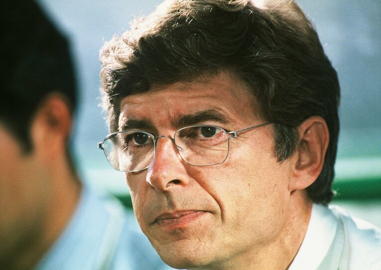 グランパス時代のベンゲル　©Takao Yamada