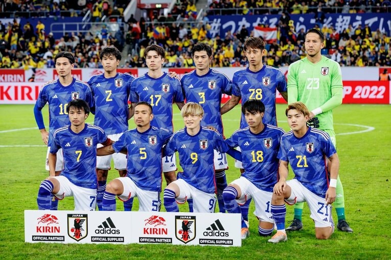 エクアドル戦のスタメン　©Kiichi Matsumoto