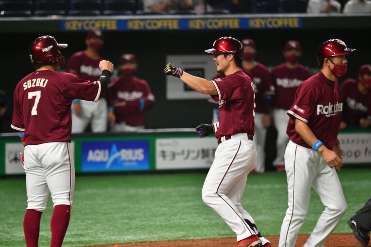 打点王に輝いた島内（中央） ©Hideki Sugiyama