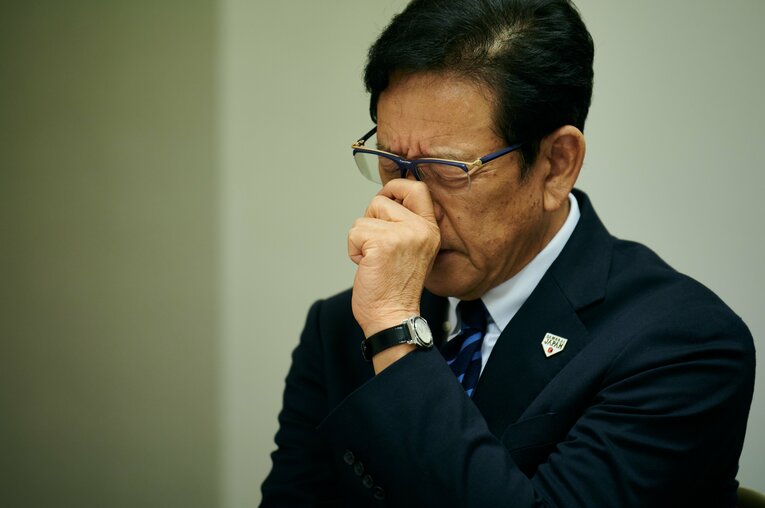 ヌートバーら日系選手の招集は、昨春から構想を抱いていたという　©︎Ichisei Hiramatsu