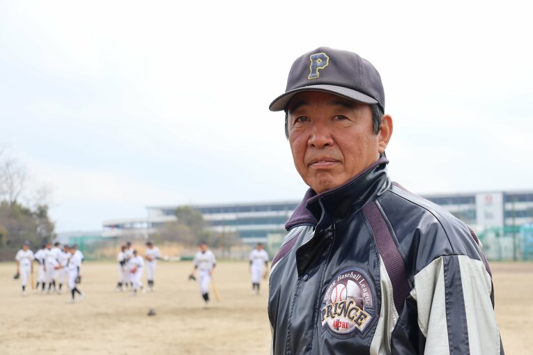 63歳になった瀬戸山さん。現在は地元、愛知で少年野球の指導に携わる　©Genki Taguchi