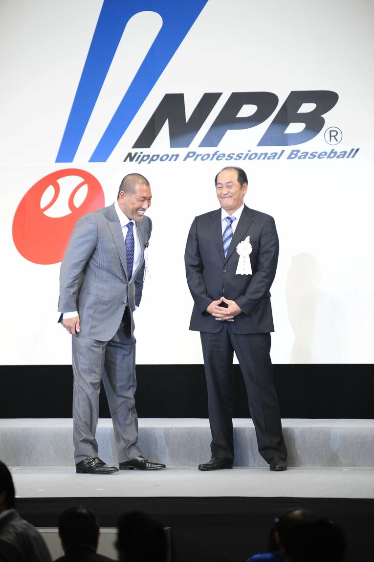 かつての戦友、清原和博と　©BUNGEISHUNJU